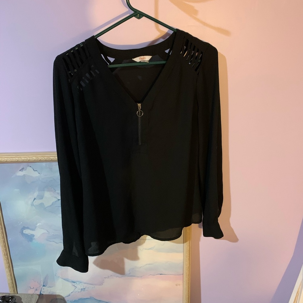 Long sleeve blouse